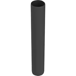Exhaust pipe Almeva STARR DN60 black 0.5 m PPRS55
