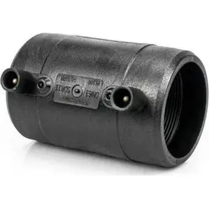 Электросварная муфта Weba PE 63 чёрная