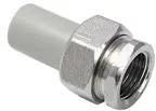 Резьбовой фитинг Detal-met SRgw20x3/4 — PP глухой/внутр. 20 мм на 3/4" BSP