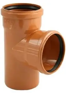 REHAU pipe fitting T-connector with female thread 50 mm to Rp 1-50 (model 139812001)