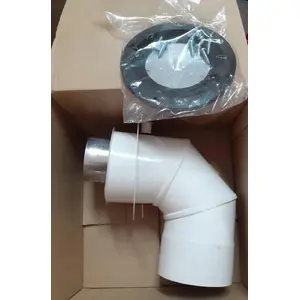 Adapteris SpiroFlex 60/100 TWK balts — SpiroFlex SX-TD60ATWKB