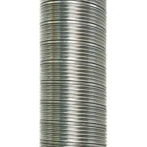 Elastīga tērauda caurule SpiroFlex 115 — garums 1,0 m, modelis SX-WK115S/1,0