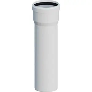 Ricom taisna caurule PP L2000 DN60 — polipropilēna taisna caurule 2000 mm, nominālais diametrs 60 mm