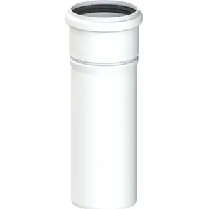 Exhaust flue pipe SpiroFlex SX-PPJ80R0,5 — polypropylene 80 mm, 0.5 m