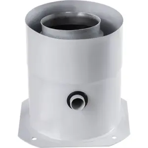 SpiroFlex adapteris 60/100 IM ar separatoru, balts
