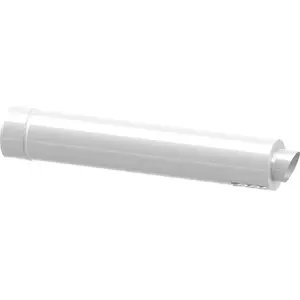 Jeremias horizontal air intake TWIN36080/125 — Ø80/125 mm, length 750 mm, painted
