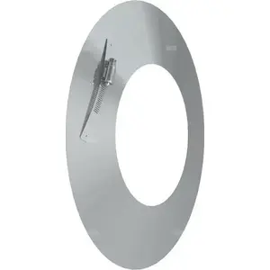 Chimney Collar Jeremias KOLNIERZ 80/125 Stainless Steel high-gloss