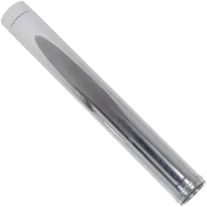 SpiroFlex 80 турбо дымоходная труба 0,5 м, концентрированный выпуск/забор воздуха