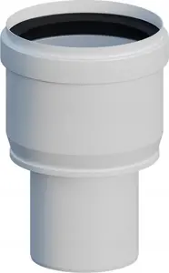 Ricom vertical reducer PP DN60/80 with seal (model 366080)
