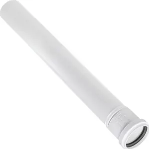 Flue Pipe 80 mm Polypropylene 1 m SpiroFlex SX-PPJ80R