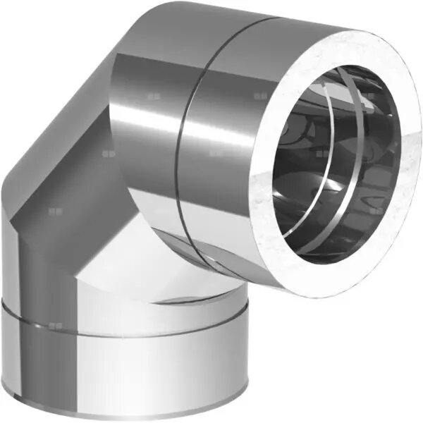Dūmvadu elkonis 87° Ø100 mm Jeremias