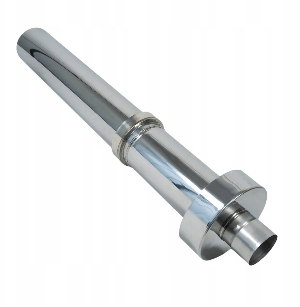 Vertikālais noslēgums 80/125 mm nerūsējošais tērauds