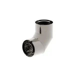 SpiroFlex турбо двухстенное колено 60/100 (n) 90°