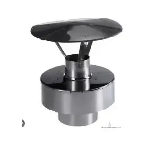Проход кровельный SpiroFlex SpiroFlex 100 регулируемый 25–45° с фланцем (Ø100 мм)
