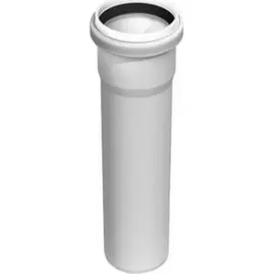 Flue pipe with socket 1 m 60, Almeva PPRM15