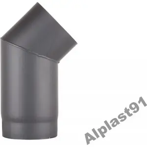 Flue elbow 45° Jeremias KOLANO 45st. 120 - stainless steel, 120 mm diameter