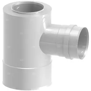 Jeremias chimney collector / distribution connector 80/125 for twin-flue systems (TWIN38Q080/125)