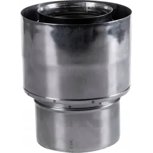 Переходник дымохода Jeremias 60/100→80/125 для котлов Viessmann, модель TWIN1821101080125