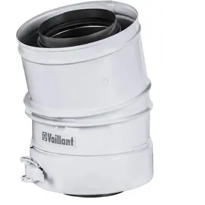 Flue Elbow 80/125 mm, Vaillant Kolano 15° (DWZ) – ø80/125 concentric duct elbow