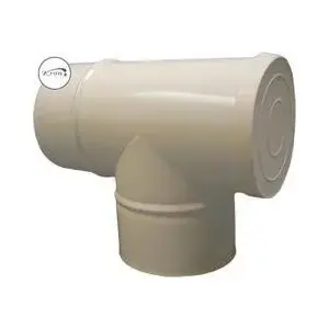 Jeremias тройник-ревизия для дымохода De Dietrich 60/100 мм, модель TWINV15060/100