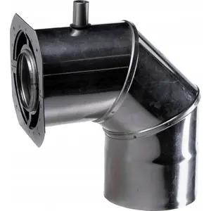 Адаптер SpiroFlex 60/100 IMK с отводом конденсата, трубное соединение
