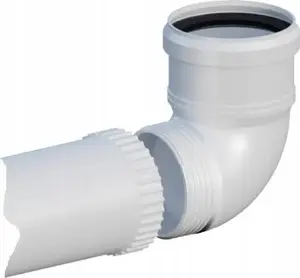 Ricom elbow PP 87° glued DN80 L500 plumbing connector