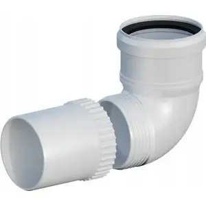 Ricom pipe elbow 87° solvent-weld PP 87ST DN80