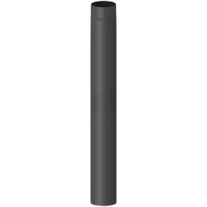 Pagarinājuma caurule Ferrolux FERRO1401160 L=1000 mm Ø160 mm melna