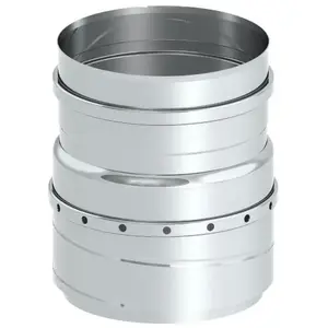 Jeremias chimney transition FLEX/EW ø80 (FD07080) for flue connection