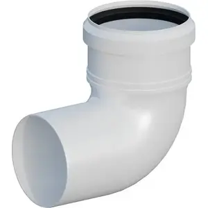 Ricom elbow PP 87° DN80 with gasket (model 10080B)