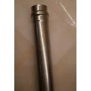 Flue Pipe Jeremias RURA DL.1000 60 Z with Gasket, Model TN0602060