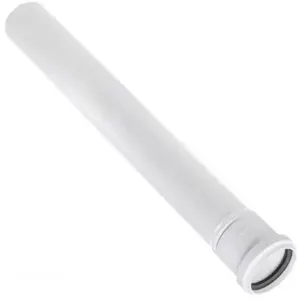 SpiroFlex flue pipe 80 mm polypropylene, straight 2 m (SX-PPJ80R2)