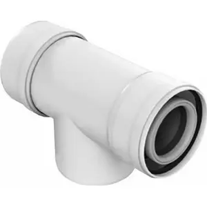 Flue Tee with Direction Change Almeva LIK LPUK08 DN80/125