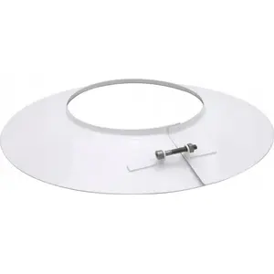 SpiroFlex protective cover SpiroFlex 80/125 white SX-TD80/125OSB for ventilation duct connection