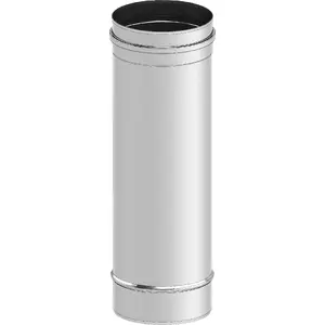 Flue Pipe Jeremias 80 mm with Gasket 0.5 m (TN0603080)