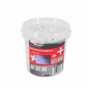 Flooring spacer AWTools AW303551 pack of 1800 pieces, weight 259 g
