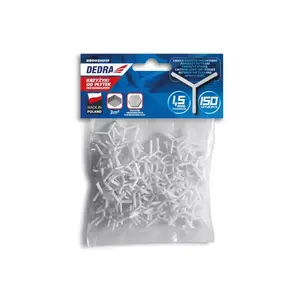 Flooring spacer Dedra DED02H015 — pack of 150 pieces for tile and laminate installation