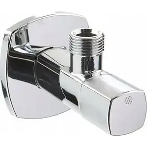 Angle valve ARCO Lipstick model 202501, chrome finish, 1/2" male x 3/8" male