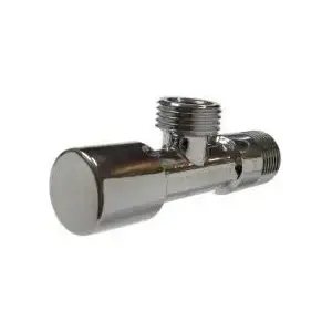 Кутовой запорный клапан SCHLOSSER 1/2" x 1/2" (модель 606000012)