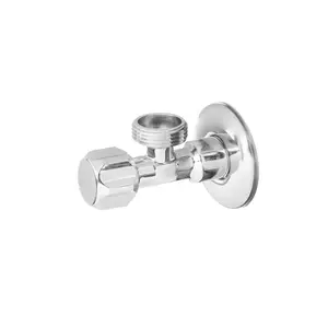 Leņķa aiztures vārsts INVENA ZW-52-020 1/2" x 3/4" ūdensapgādei