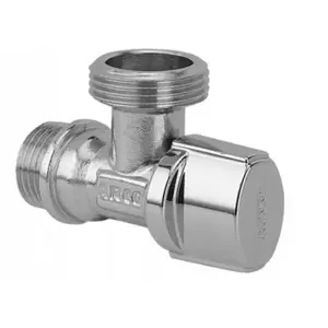 Angle ball valve ARCO NOVFR729 1/2" x 3/4" with ABS handle