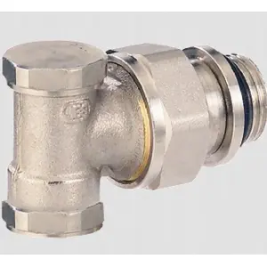 Угловой обратный клапан Comap 3/8" (модель 2428) для отопления и водопроводов