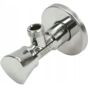 Угловой грибковый клапан ARCO Z0915, подключение 1/2" x 3/4" (Regula)