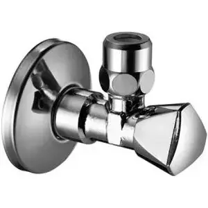 Угловой клапан SCHELL Sanland с накидной гайкой для подключения смесителя 1/2" x 3/8" (970330000)