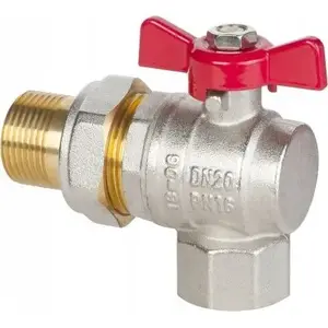 Angle water valve with union INVENA ZK-52-015 DN‑15