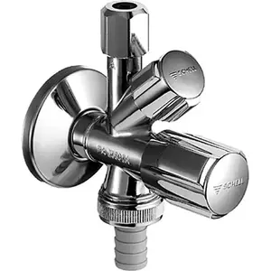Угловой клапан SCHELL Comfort комбинированный 1/2" x 3/8" x 3/4" (035450699)