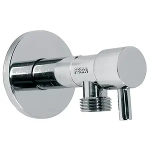 Угловой клапан FERRO Z1212C с керамической головкой 1/2" x 1/2"