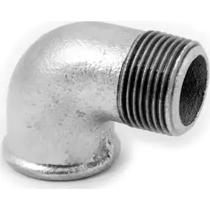 AGAflex колено 90° накрутка-винт 3/4 оцинкованное AGAflex 41007010