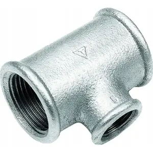 Savienojuma trīskāršs uzgriežams AGAflex 1½" x ½" x 1½" cinkots – AGAflex 41025051