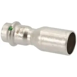 VIEGA samazinājuma savienojums no nerūsējošā tērauda 18×15 mm SC, modelis 436223